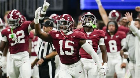 No. 8 Alabama knocks off No. 1 Georgia 27-24 for SEC title. Both teams await postseason fate